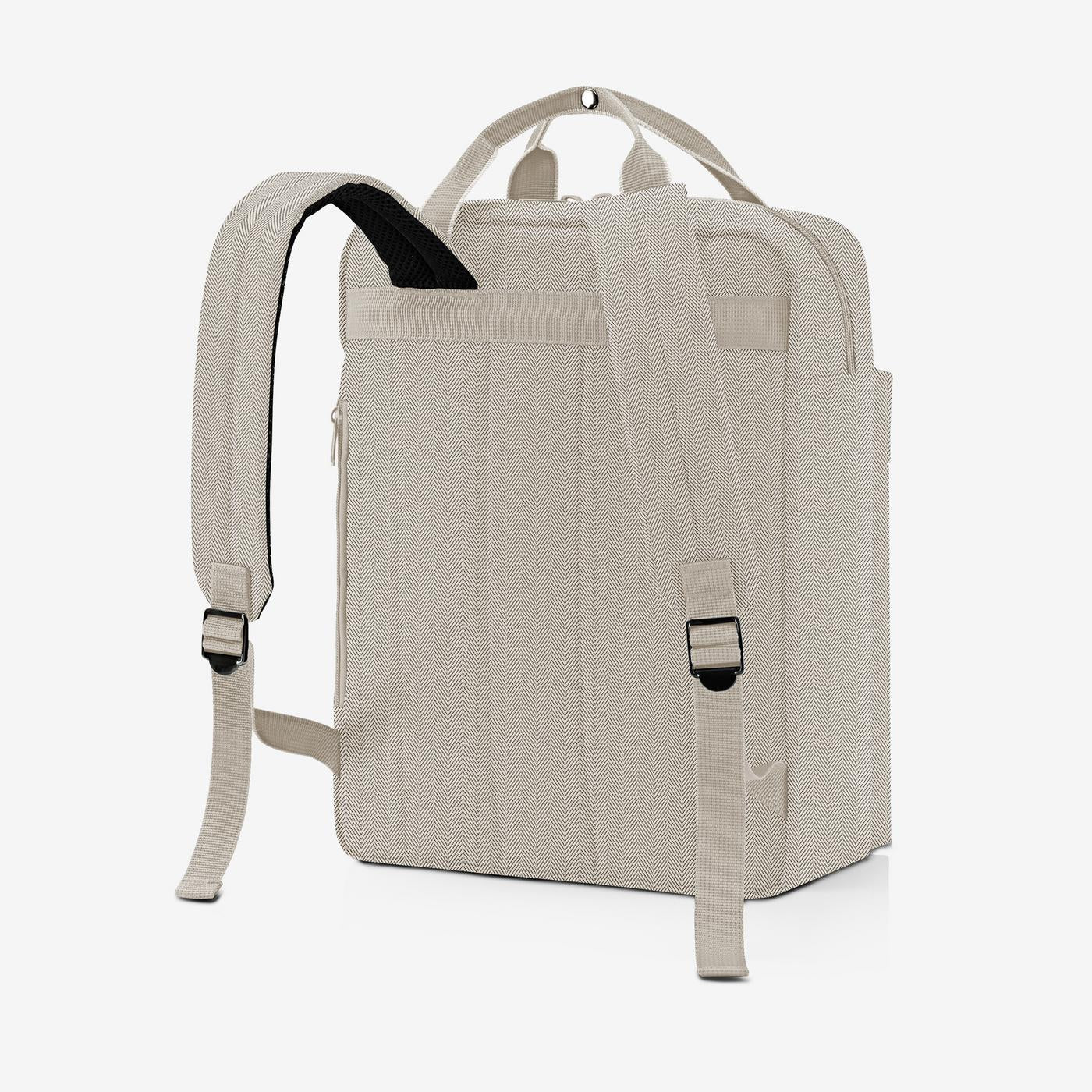 allday backpack M herringbone sand - Image 5