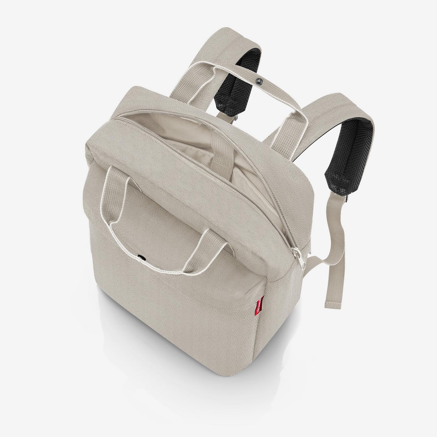 allday backpack M herringbone sand - Image 6