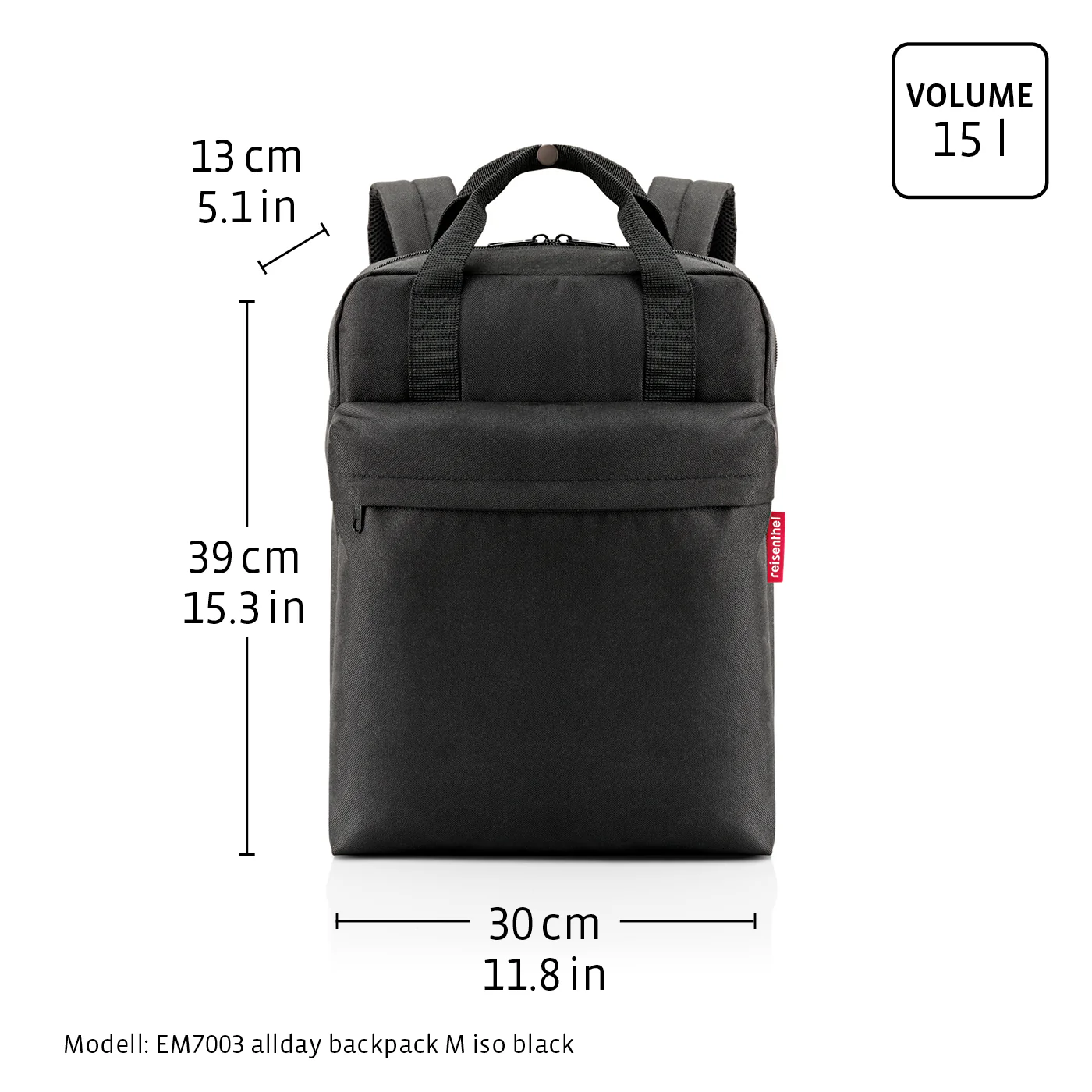allday backpack M iso twist pink - Image 5