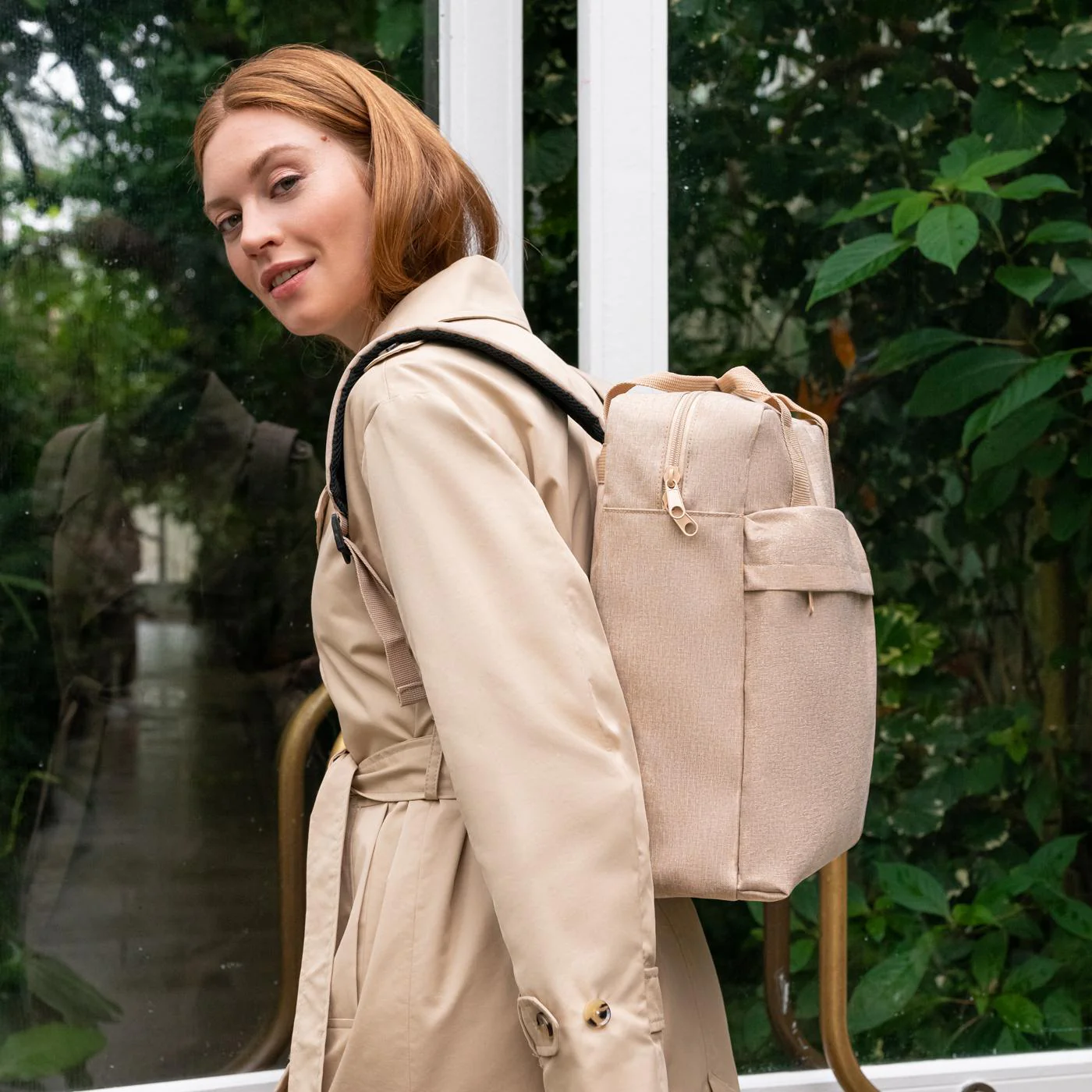 allday backpack M twist coffee - Image 3