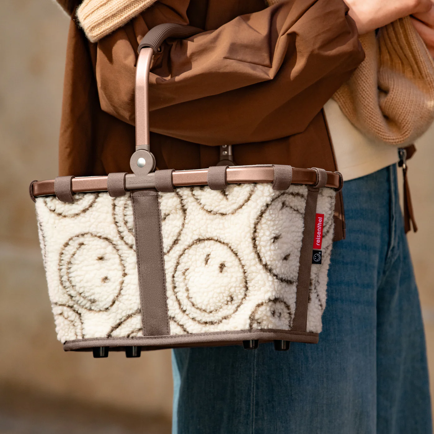 carrybag XS smiley® teddy chocolate - Image 3