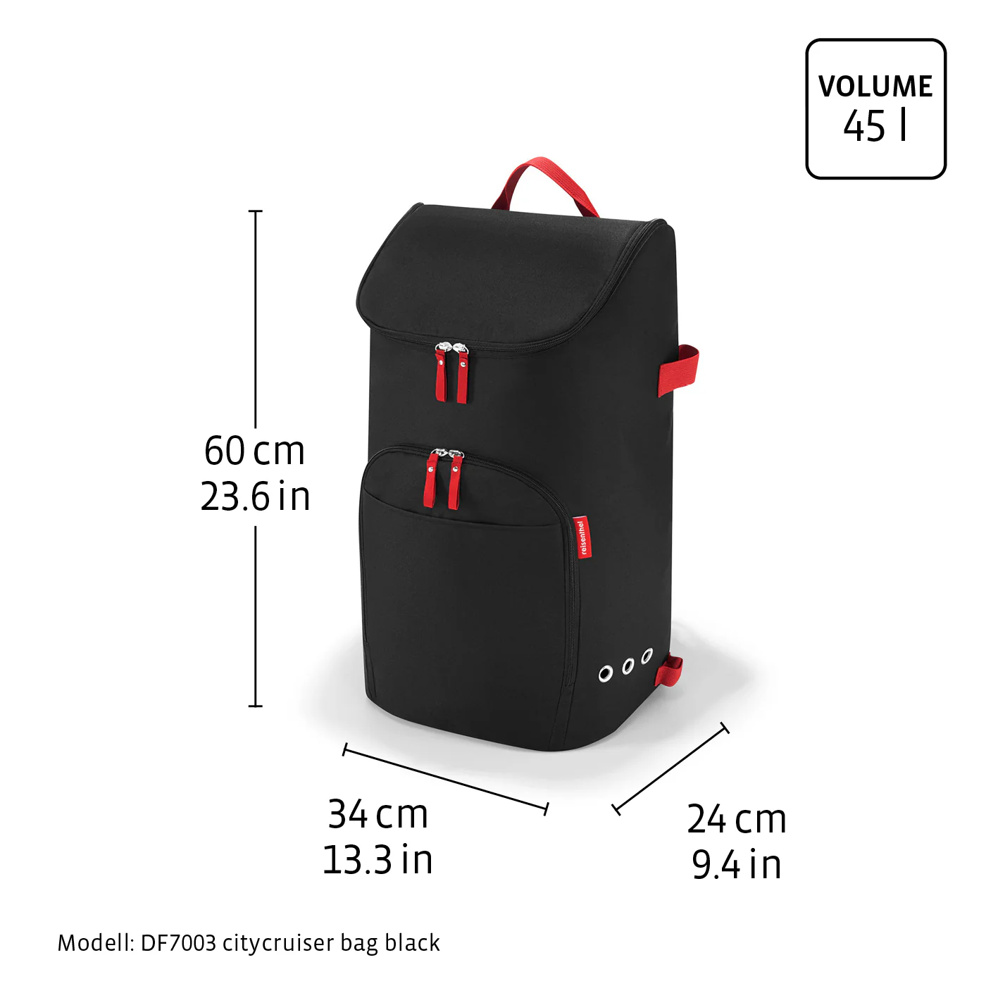 citycruiser bag twist navy - Image 9
