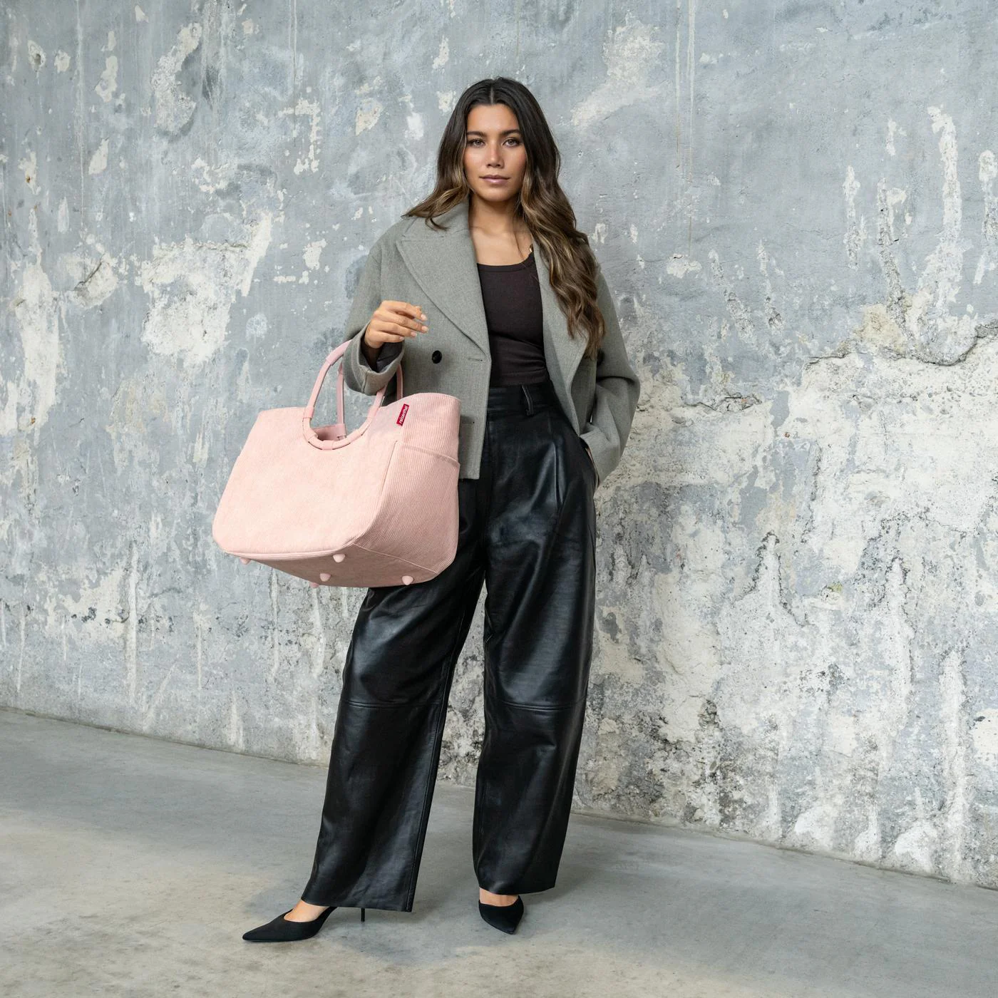 loopshopper L frame cord blush - Image 2