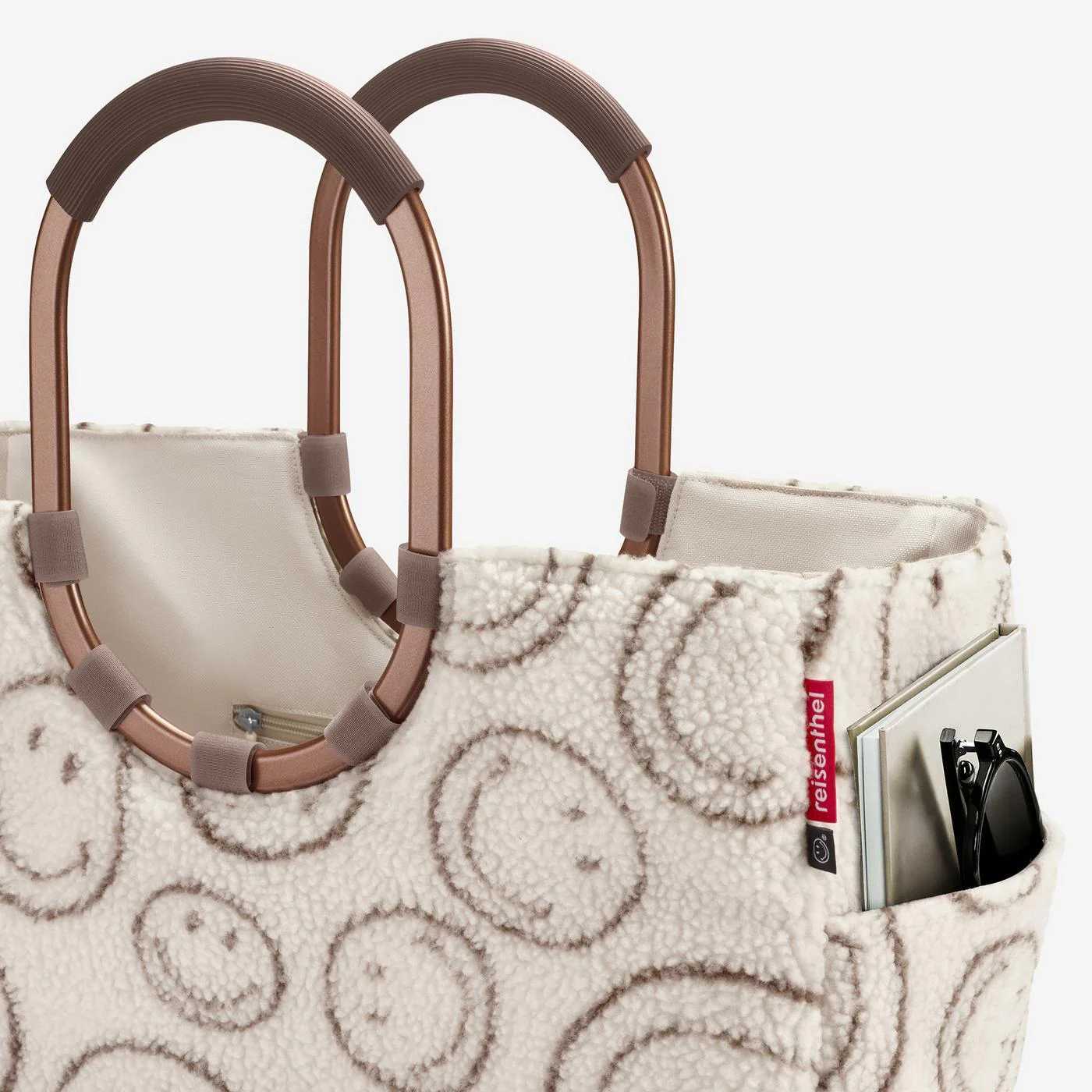 loopshopper L smiley® teddy chocolate - Image 5