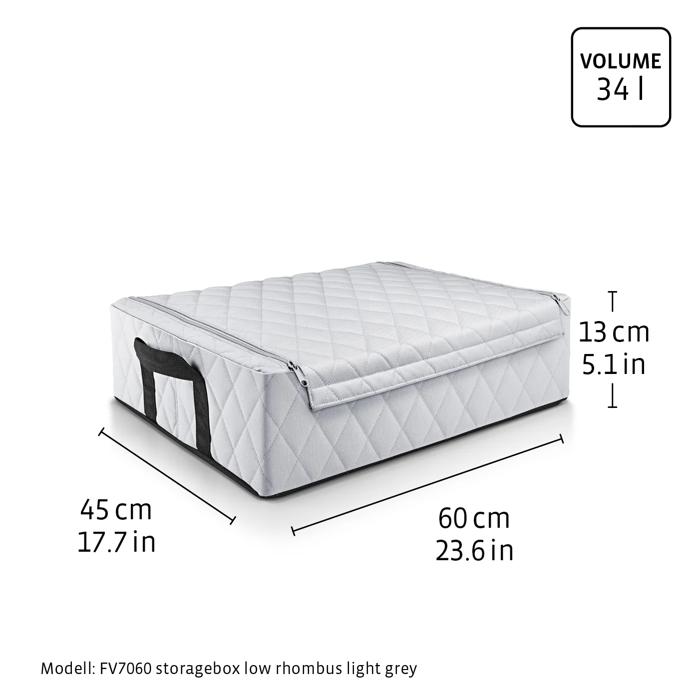 storagebox low rhombus light grey - Image 5